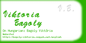 viktoria bagoly business card